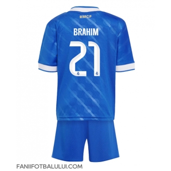 Real Madrid Brahim Diaz #21 Echipament de Fotbal Replică 2025-26 Copii Treilea (+ Șorturi)